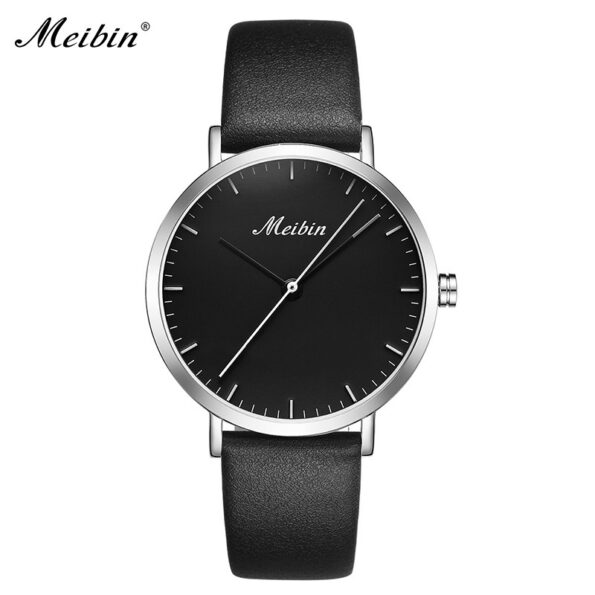Horlogesdesign.nl – Longbo – Meibin – Dames Horloge – Zwart Zilver Zwart