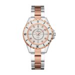 Horlogesdesign.nl – Longbo – Meibin – Dames Horloge – Rose Zilver Wit – 36mm